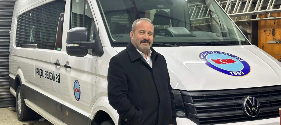 Bahçeli Belediyesi’nden Hizmette Aksama Olmasın Diye Yeni Araç Hamlesi