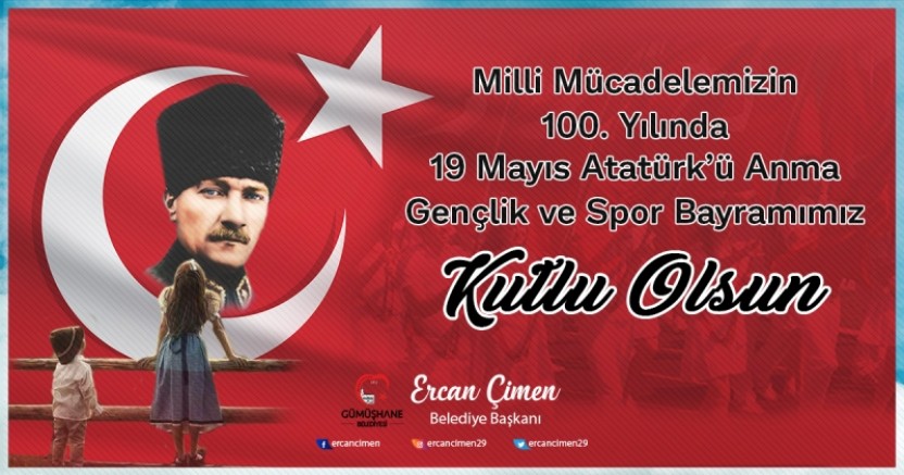 BAŞKAN ÇİMEN’İN 19 MAYIS MESAJI