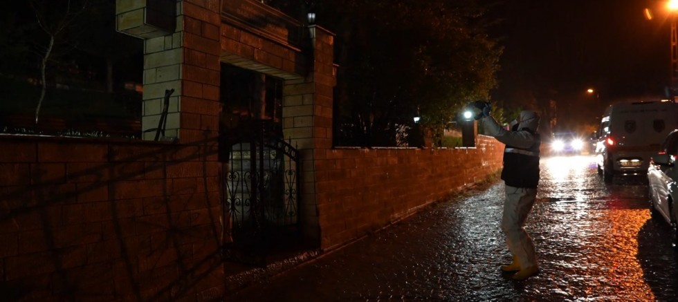 Gümüşhane’de ayılar bu kez mezarlığa dadandı