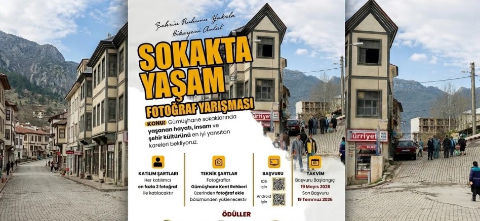 Gümüşhane Sokakları Fotoğraf Kareleriyle Ölümsüzleşecek