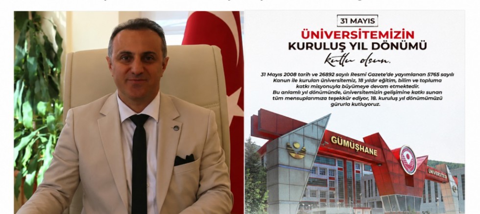 Gümüşhane Üniversitesi 18 Yaşında