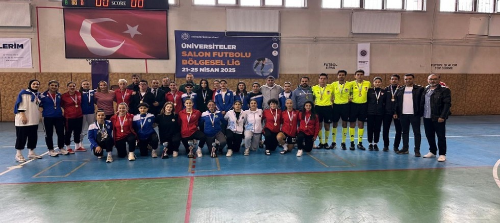 Gümüşhane Üniversitesi  Futsal’a Damga Vurdu