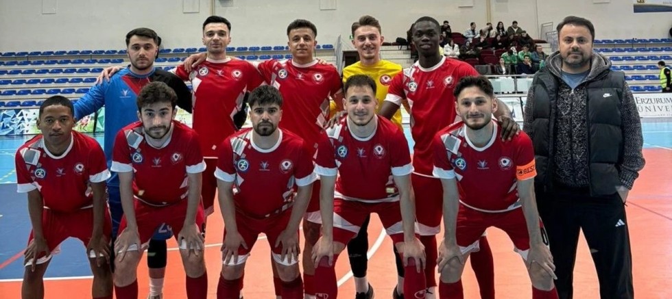 Gümüşhane Üniversitesi Salon Futbolunda Türkiye Finallerine Yükseldi!