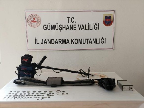 Gümüşhanede 70 Adet Sikke Ele Geçirildi