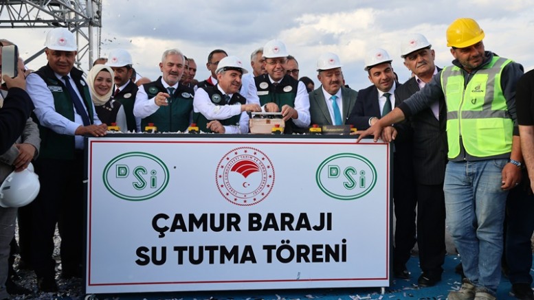 Kelkit Çamur Barajı’nda su tutma işlemi başladı