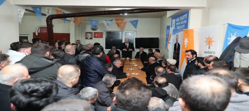 AK Parti Teşkilat Başkanı Ahmet Büyükgümüş Gümüşhane’de teşkilatla buluştu