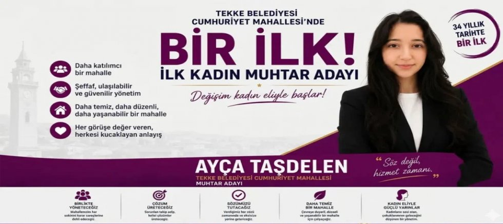 Değişim Kadın Eliyle Başlar” Diyerek Yola Çıktı