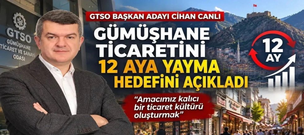 GTSO Başkan Adayı Cihan Canlı’dan Kent Ekonomisine Yönelik Stratejik Açıklamalar