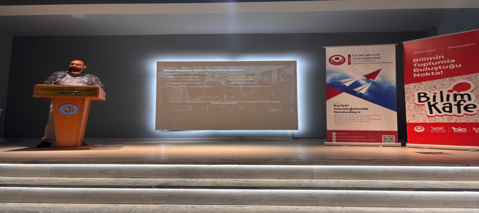 Gümüşhane’de Gençlere Ufuk Açan Buluşma: Bilim Kafe