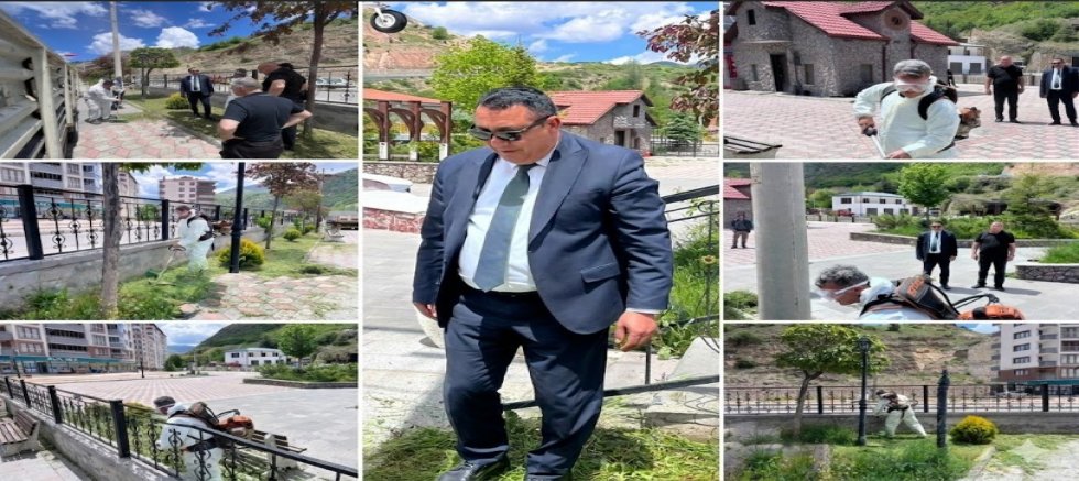 Gümüşhanede Çevre Düzenleme Çalışmaları 