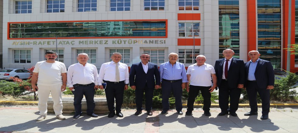 GÜSİAD ve GÜKAV Heyetinden Rektöre Geniş Katılımlı Ziyaret