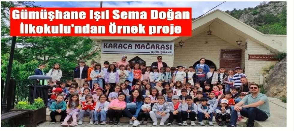 Harçlıklarıyla Gümüşhane’yi Gezdiler