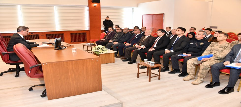 Kadına Yönelik Şiddetle Mücadele İl Koordinasyon, İzleme ve Değerlendirme Toplantısı yapıldı