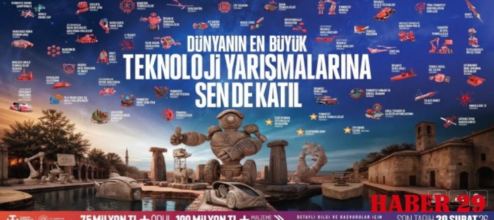 TEKNOFEST 2026 Teknoloji Yarışmalarına Başvurular Başladı!