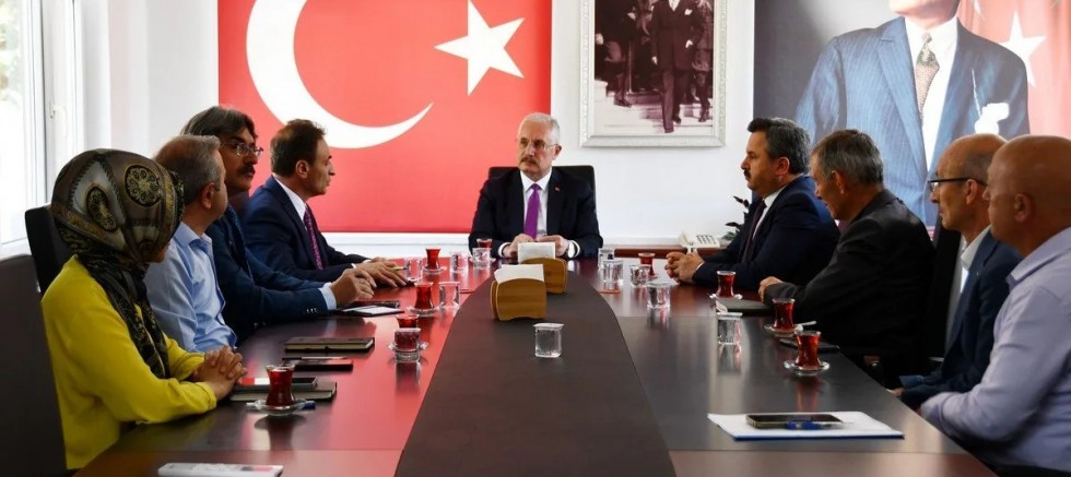 Millî Eğitim Bakanlığı Strateji Geliştirme Başkanı Ercan Türk, Gümüşhane İl Millî Eğitim Müdürlüğünü Ziyaret Etti