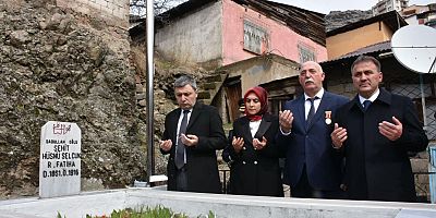 108 Yıllık Şehidin Mezarı İlk Kez Devlet Tarafından Ziyaret Edildi