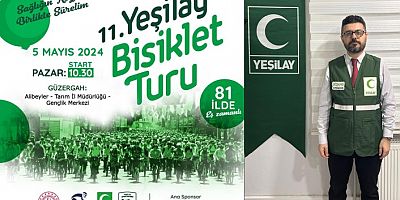 11. Yeşilay Bisiklet Turu Pazar günü