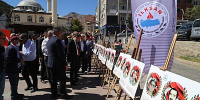 168 Eğitim Şehidinin Fotoğraf ve Özgemişinin Yer Aldığı sergi açıldı