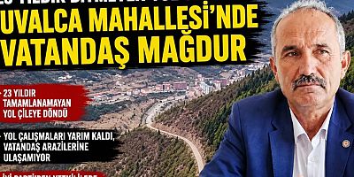 23 Yıldır Bitmeyen Yol Tepkisi! Zuvalca Mahallesi’nde Köprü de Yıkıldı