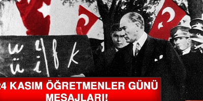  24 Kasım Öğretmenler Günü Mesajları 