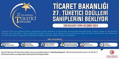 27. Tüketici Ödülleri Sahiplerini Bekliyor 