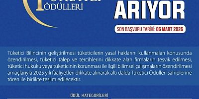 29’UNCU TÜKETİCİ ÖDÜLLERİ İÇİN BAŞVURULAR BAŞLADI