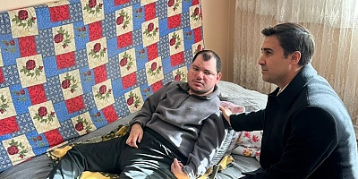 3 Aralık Dünya Engelliler Gününde Torul Kaymakamı Koray Çelikten Yıldız Köyüne Anlamlı  Ziyaret