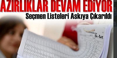 31 Mart Yerel Seçim Hazırlıkları Devam Ediyor