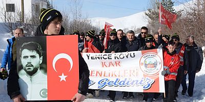 33. Yenice Köyü Kar Şenlikleri Ahmet Çalık Anısına Gerçekleştirildi.