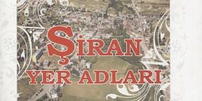 34-ESER ŞİRAN YER ADLARI