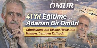 41 Yıl Eğitime Adanan Bir Ömür! Gümüşhane’nin Efsane Hocasının Hikayesi Yeniden Raflarda