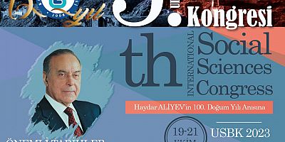 5. Uluslararası Sosyal Bilimler Kongresi Başlıyor