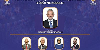 AK Parti’de görev dağılımı yapıldı