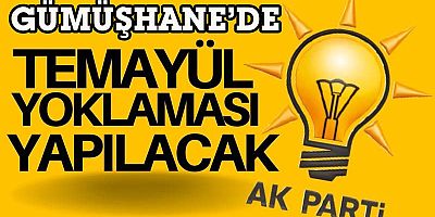 AK Parti'de Gözler temayül yoklamasında