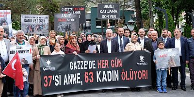 AK Parti Gazzeli kadınları unutmadı!