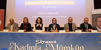 Ak Parti Gümüşhane Kadın Kolları’ndan Tarihi İl Danışma Meclisi Toplantısı