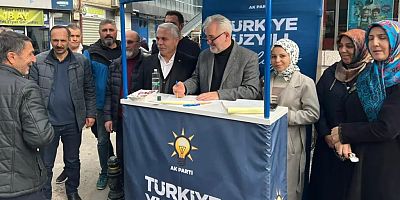 AK Parti Gümüşhane Teşkilatından Kelkit’te Üye Çalışması