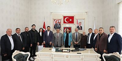 AK Parti İl Başkanı Mehmet Emin Erdoğdu ve Semiha Ekinci Kelkit'te Temaslarda Bulundu