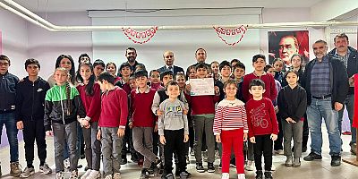 AKTAŞ ORTAOKULUNDA TÜBİTAK BİLİM SÖYLEŞİSİ GERÇEKLEŞTİRİLDİ.