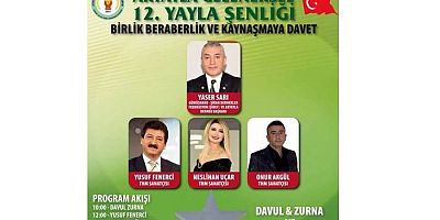 Akyayla ‘da 12. geleneksel yayla şenliği coşkusu için geri sayım başladı!