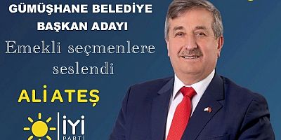 Ali ATEŞ Emekli Seçmenlere Seslendi.