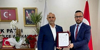 ALİM BAŞ BAŞVURUSUNU YAPTI. 