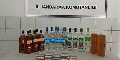 Alkol kaçakçılığına Jandarma’dan anında müdahale