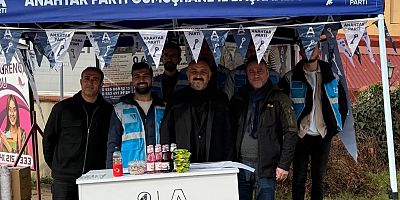 Anahtar Parti Gümüşhane Gençlik Kolları Sahada: Üniversite Önünde Üye Çalışması