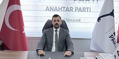 Anahtar Parti Gümüşhane Teşkilat Başkanı Gül: “Maddi ve manevi tek kaynağımız millettir”