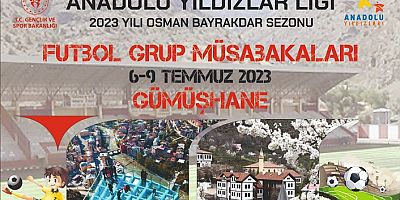 Analig Futbol Grup Müsabakaları Gümüşhane’de