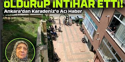 Ankara’dan Gümüşhane Şiran’a Acı Haber: Eşini Öldürüp Canına Kıydı
