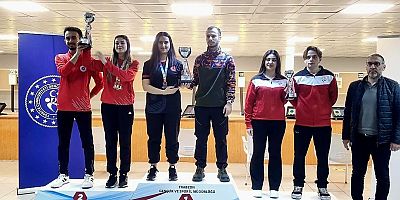 Atıcılıkta Şampiyon Gümüşhane Üniversitesi