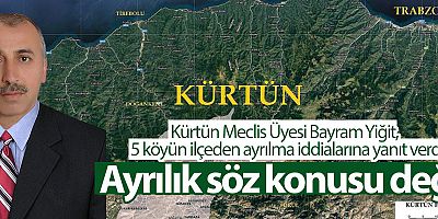 Ayrılık söz konusu değil 