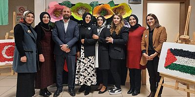 Aysın Rafet’ten Filistin için dev kermes